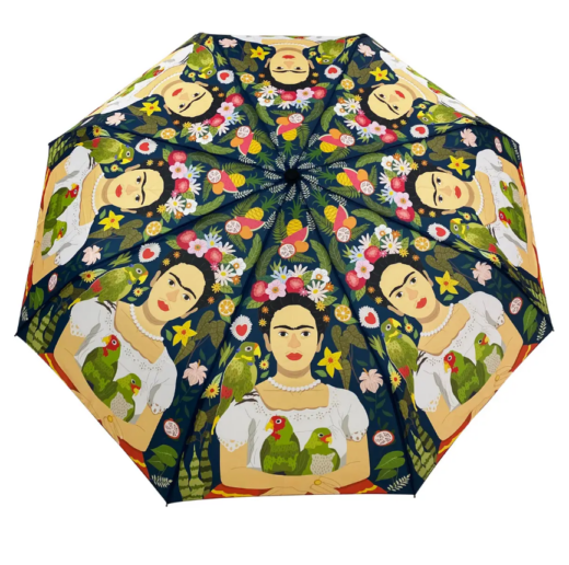 Frida Kahlo and her Parrots Umbrella