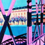 Jim Morrison Footbridge at Sunset