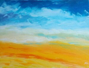 „Răsărit de vară”- Bucurie, Speranță Colecția „Cerul”, nov. 2024