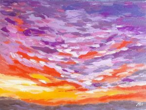 „Seară de vară”- Prietenie, Iubire, Dragoste Colecția „Cerul”, nov. 2024