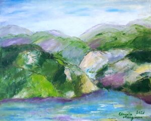 „Primăvară în Golful Dubova " (La Dunăre)", 2021