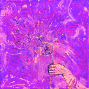 Light Reactive Dandelion Wishes