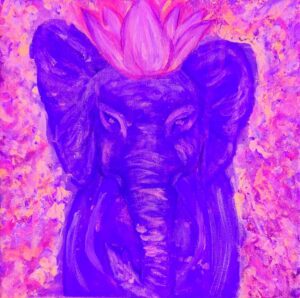 Light Reactive Elephant Princess