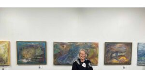 My Myrtle Beach Art Solo, opening night.