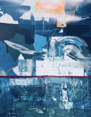 Beyond the edge , 100x80 cm