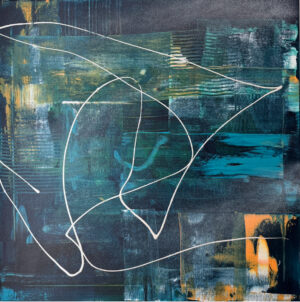 «Soul line», 60x60 cm