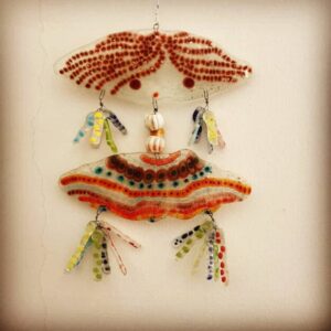 Glass Traditional Doll