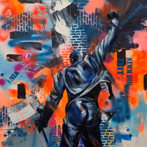 Freddie Mercury 80x80cm