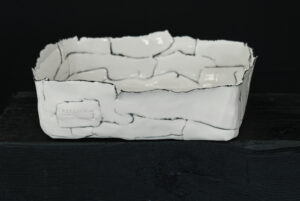 Carré en porcelaine - petit