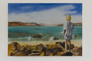 A Tearful Goodbye (Original Oilpainting on Canvas - 140 x 100cm)