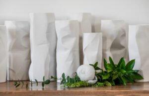 Vase papier de porcelaine 1/4