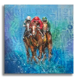 Zone Horse - Original Painting on Canvas