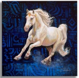 Signals Horse - Original Painting on Canvas
