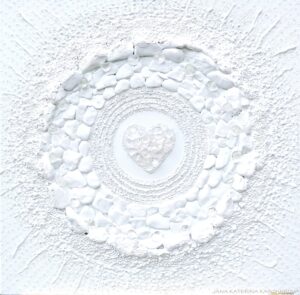 Minimalist Design Painting: … NATURE MOTIF – WHITE II. …